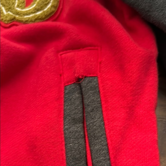 Mitchell & Ness Throwbacks Red Jacket - Picture 7 of 10